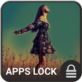 Fantasy Girl App Lock Theme أيقونة