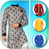 Man Kurta Photo Suit : Traditional Dress icon