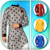 Man Kurta Photo Suit : Traditional Dress on 9Apps