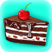 Cake cooking games icon