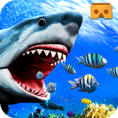 VR Shark Attack Angry Blue Whale icon