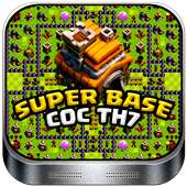 Super Base COC TH7 2017