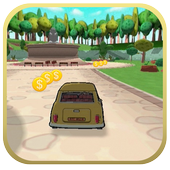Racing Car Mr-Bean icon