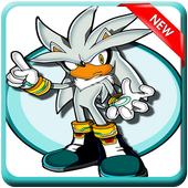 Silver Sonic Wallpaper Art icon