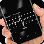 ضربات القلب لوحة المفاتيح تيما أيقونة