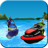 Water Surfers Boat Racing Sim icon