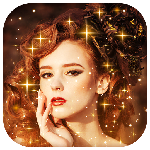Glitter Photo Editor : Sparkle Light Photo Effects icon