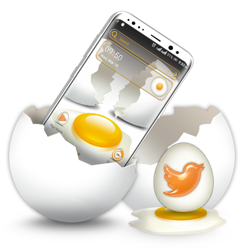 Broken Egg Launcher Theme icon