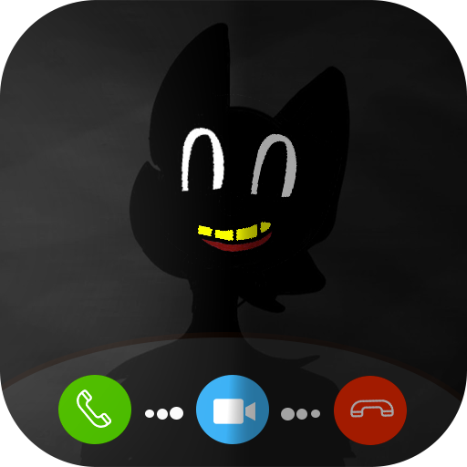 Fake call and video chat with Cartoon Cat At 3Am icon