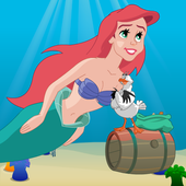 Shark Attack Mermaid icon