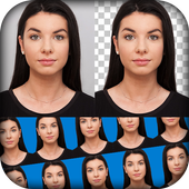 Passport Size Photo Editor أيقونة