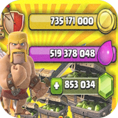 Cheat For Clash Of Clans &amp; coc - prank icon