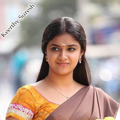 Keerthy Suresh social media updates icon