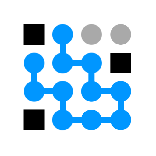 Hitofude [Brain training one-stroke puzzle game] icon