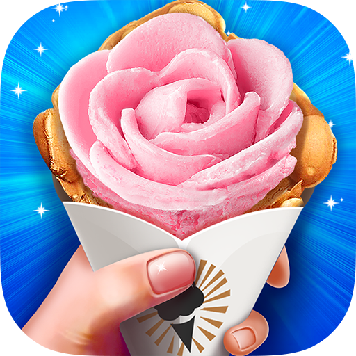 Flower Ice Cream - Trendy Frozen Food icon