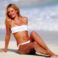 Sexy Hot Girls In White Bikini Wallpapers HD