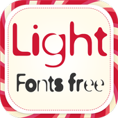 Light Fonts Free icon
