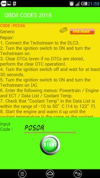 OBD2 CODES 2018 & repair guide screenshot 5