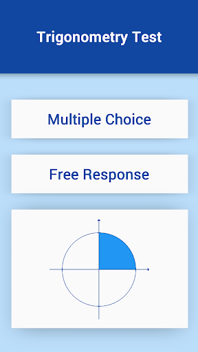 Trigonometry Test screenshot 1