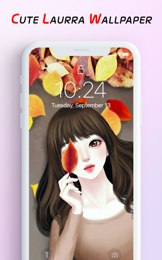 Cute Laurra Girl Wallpaper screenshot 7