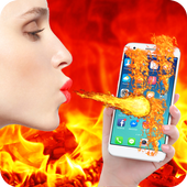 Fire Phone Screen Prank App | Fire Screen icon