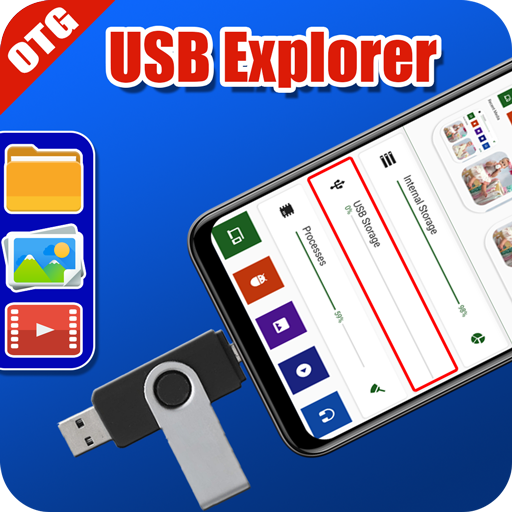 OTG File Manager USB Explorer icon
