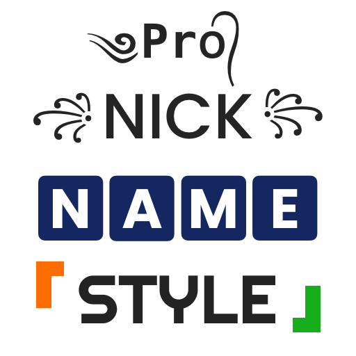 Nickname fire : name style app icon