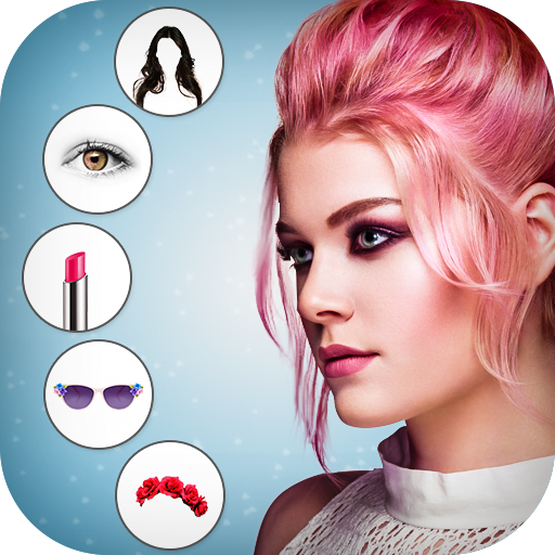 Woman Makeup Photo Editor icon