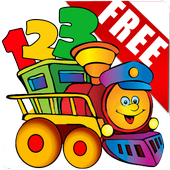 Free Kids Learn Number Train icon