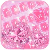 Love Diamond Keyboard Theme