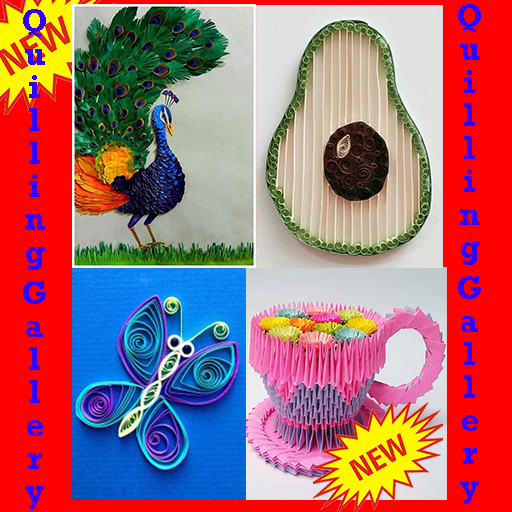 Quilling Art Design Gallery أيقونة