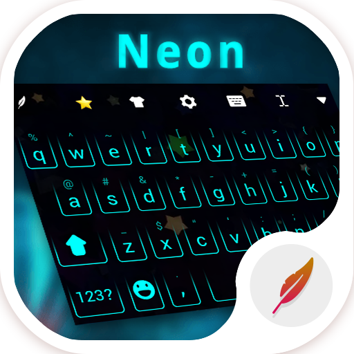 Neon Keyboard Theme icon