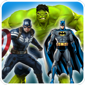 Superhero Crime City Fighting icon