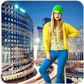 Famous Place Photo Frame icon