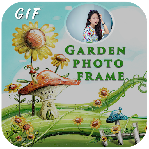 Garden Photo Frame Editor أيقونة