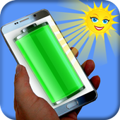 Solar Battery Charger Simulator Prank أيقونة