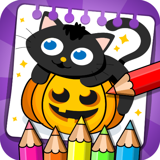 Halloween - Coloring &amp; Games icon