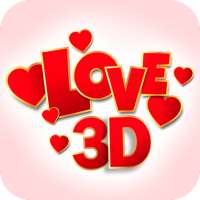 Love 3D Gif 2019