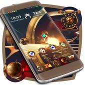 Steampunk Robot Launcher icon