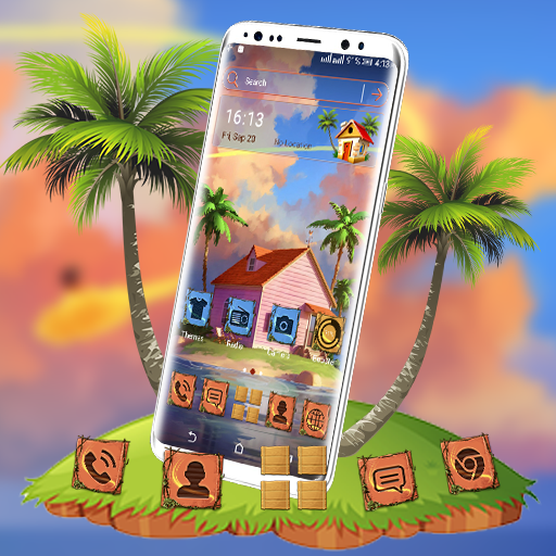 Dream Island House Launcher Theme icon