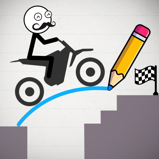 Stickman Bike Cross the Bridge icon