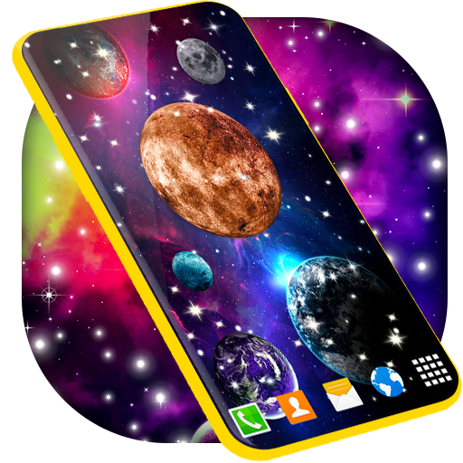 Galaxy Parallax Wallpaper 🌌 Night Live Wallpapers icon