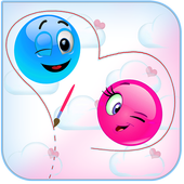 Love Ballz: Draw Line game icon