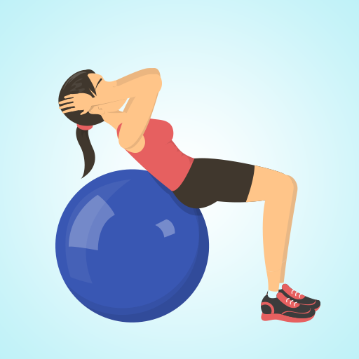 Stability Ball Workout Plan | Beginner Exercises icon