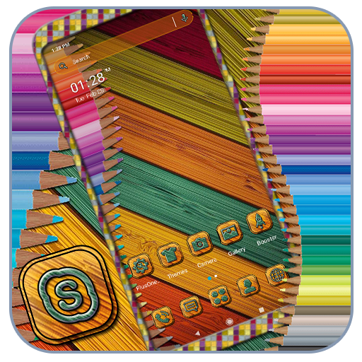 Pencil Color Launcher Theme icon