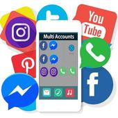 Multiple accounts Parallel Space icon