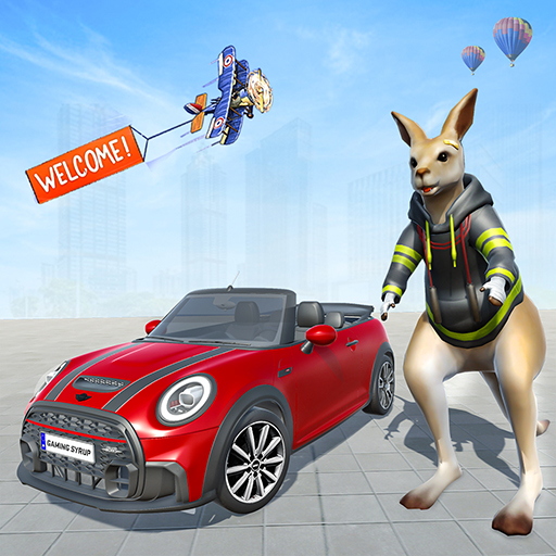 City Animal Car Driving Game icon