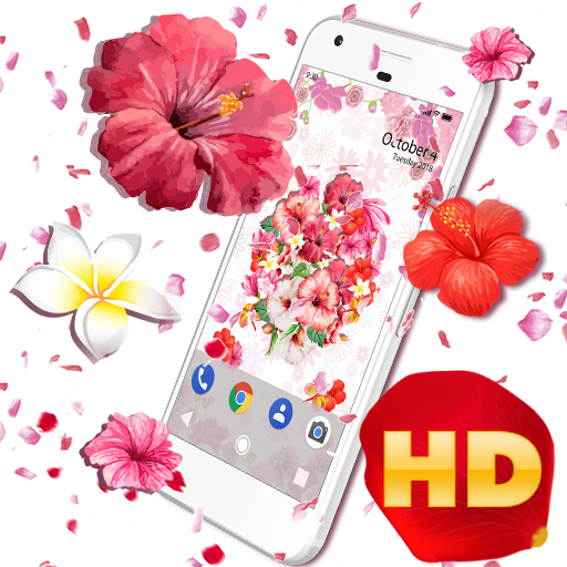 Flower Blooming Live Wallpaper icon