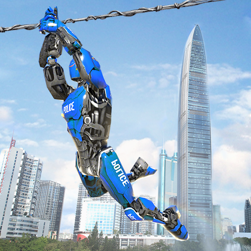 Real Flying Spider Ninja Rope Hero Vice Town Crime icon