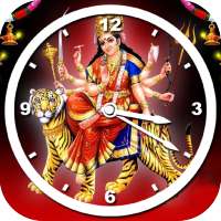 Durga Devi Clock Live Wallpaper on 9Apps